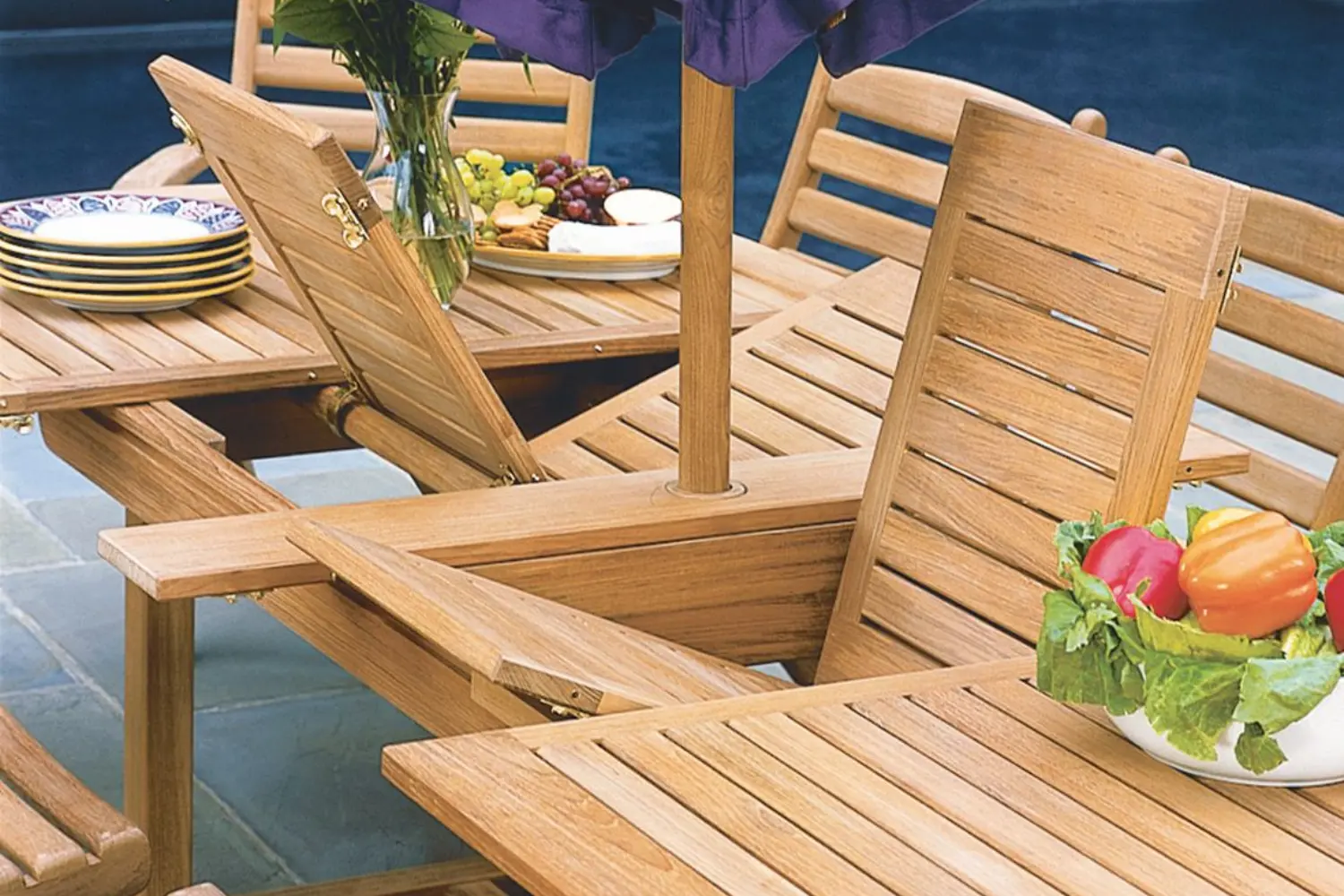 mesa de jantar de extensao essex