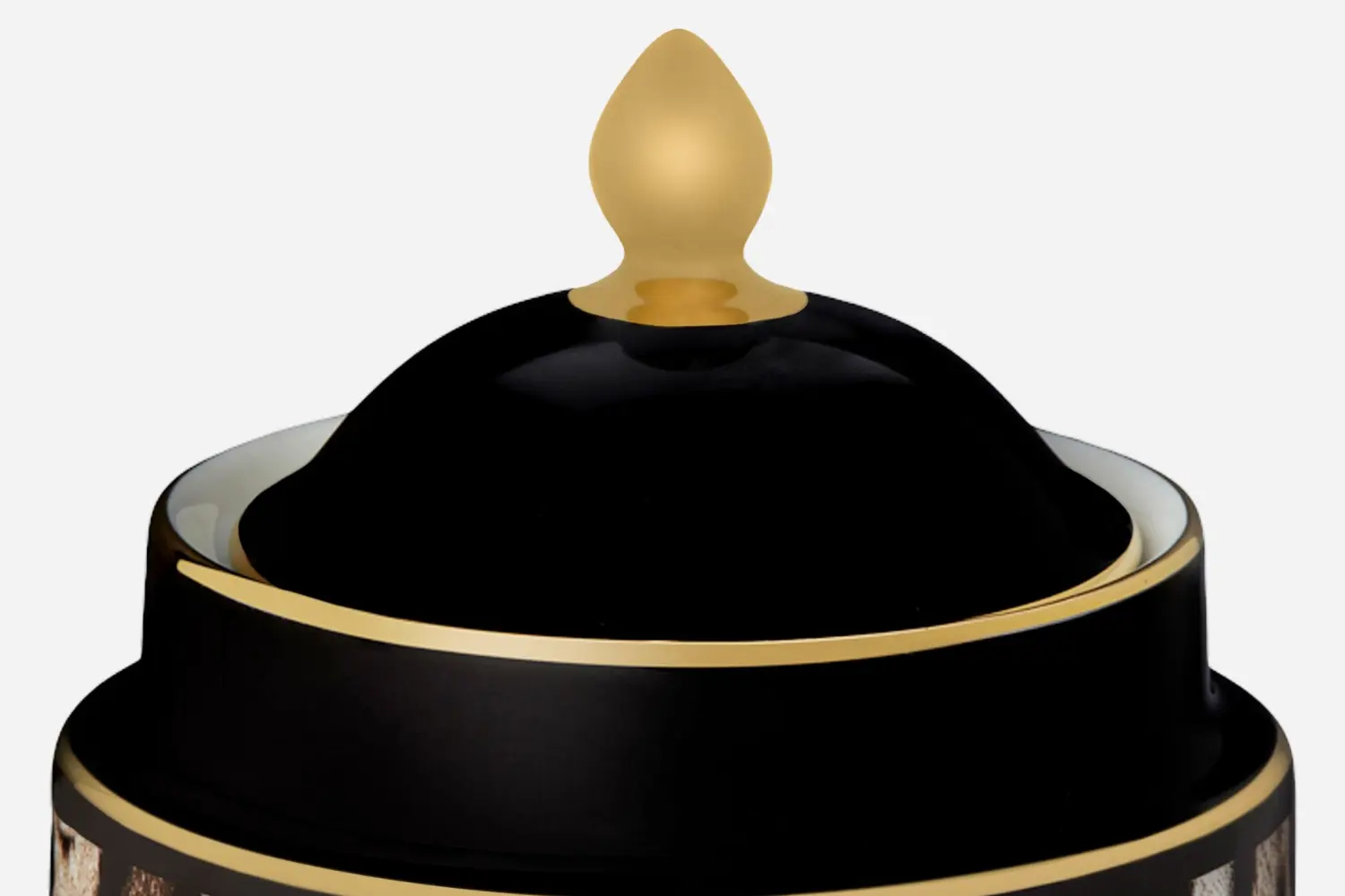 Açucareiro de Porcelana Leopardo1