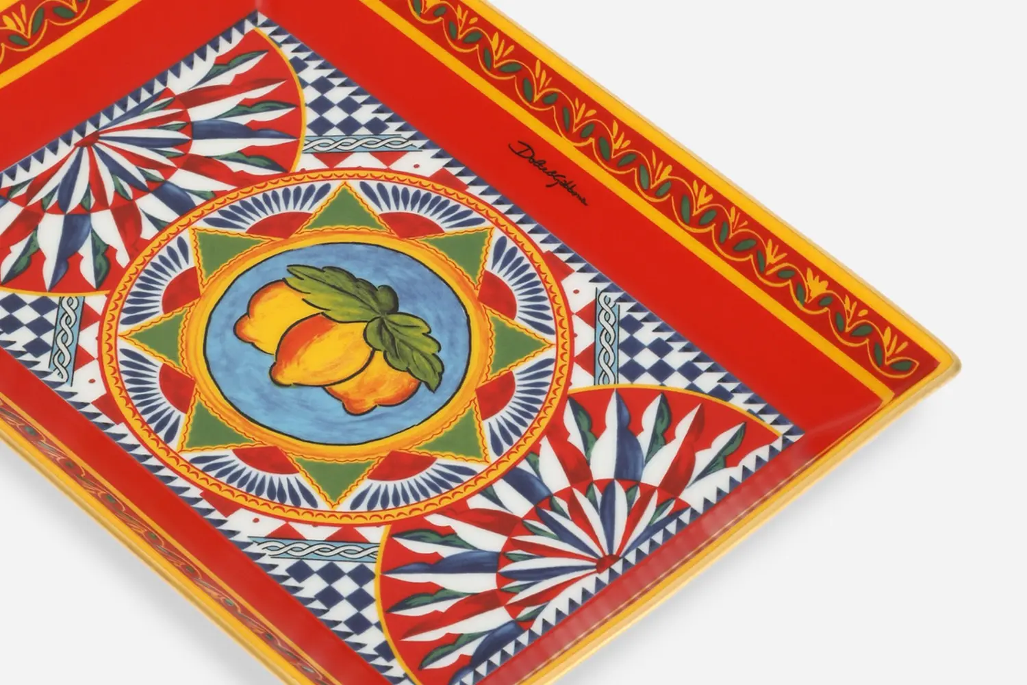 Bandeja de Porcelana Carretto Sicilano1