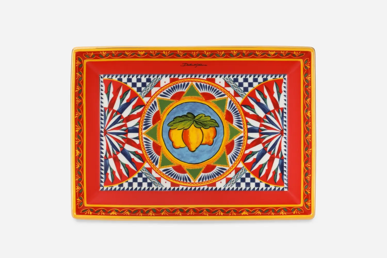 Bandeja de Porcelana Carretto Sicilano2