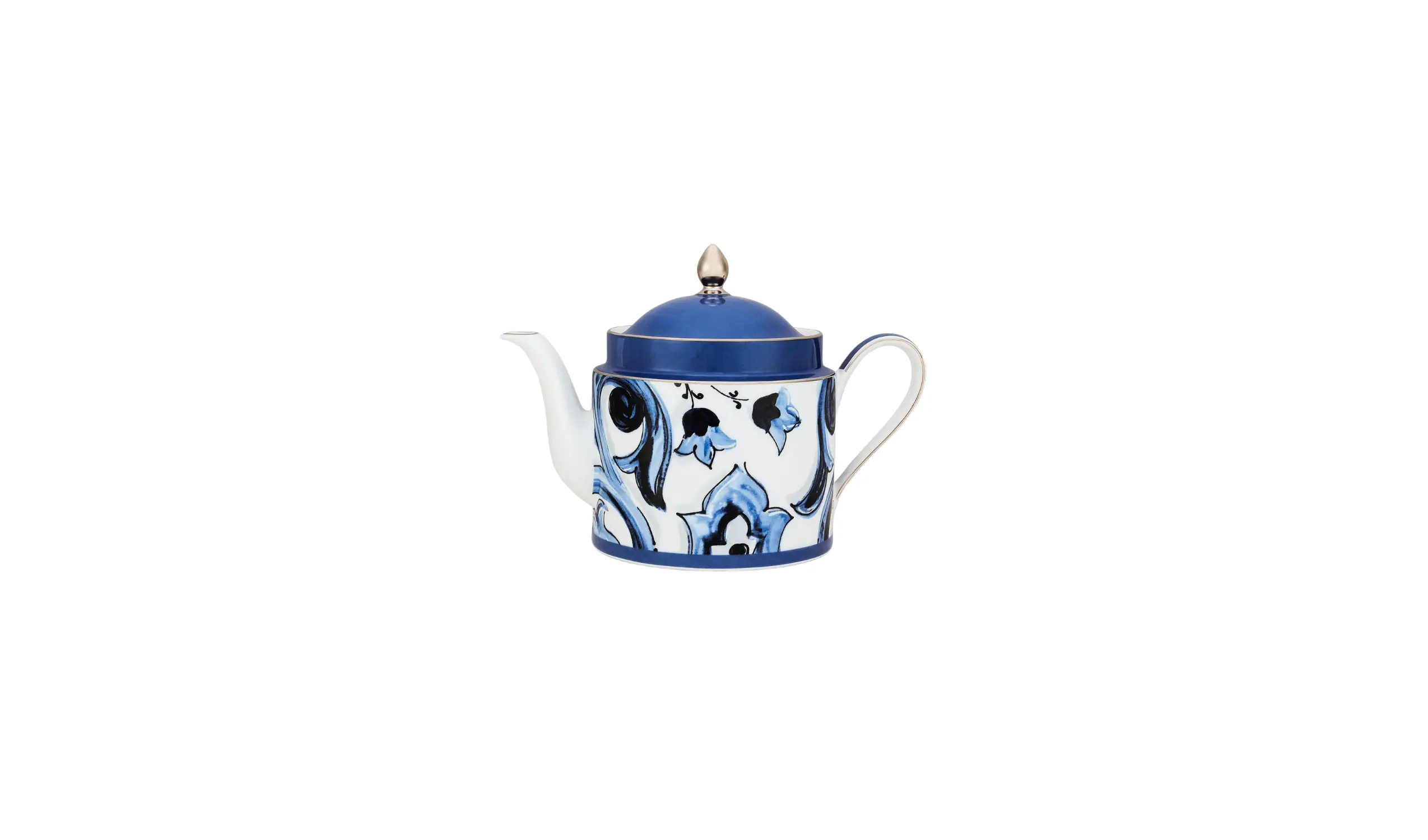 Bule de Porcelana Blu Mediterraneo