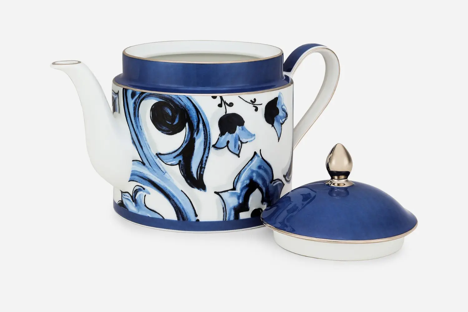 Bule de Porcelana Blu Mediterraneo2