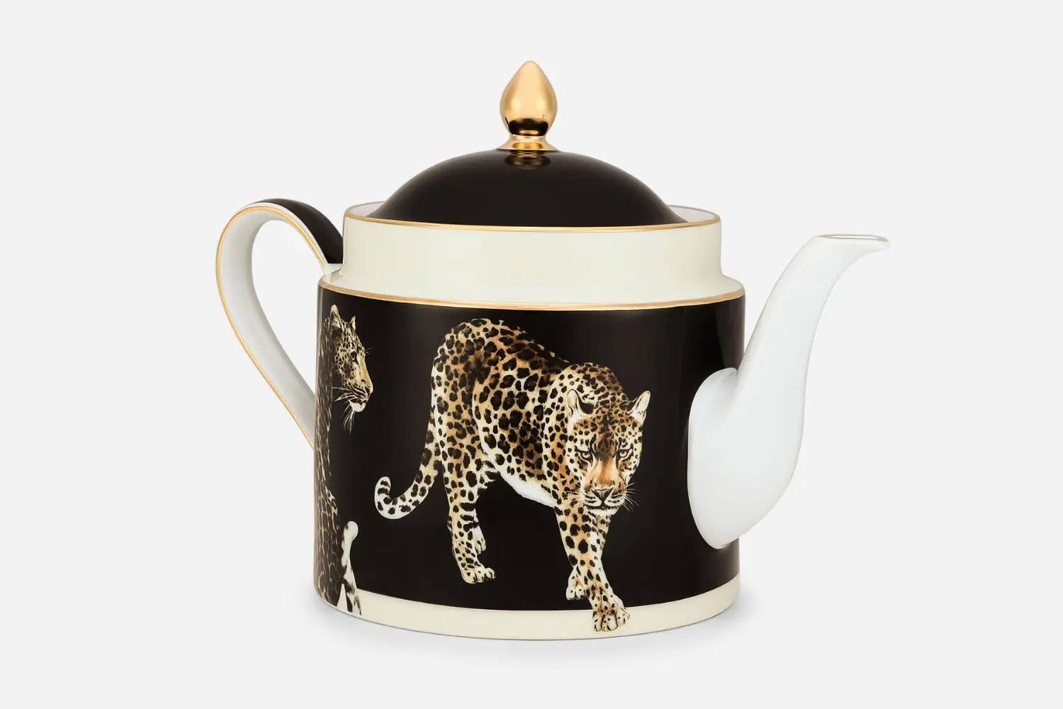 Bule de Porcelana Leopardo1