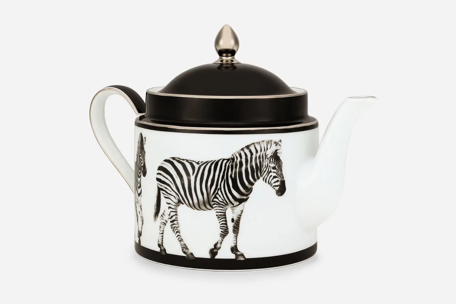 Bule de Porcelana Zebra3