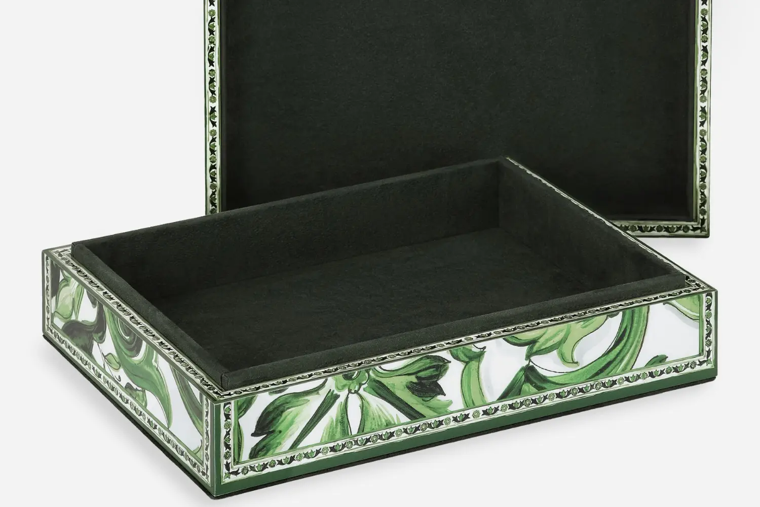 Caixa de Acrílico Verde Maiolica2