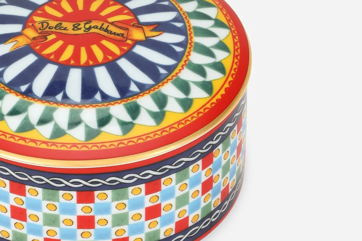 Caixa de Porcelana Carretto Sicilano1