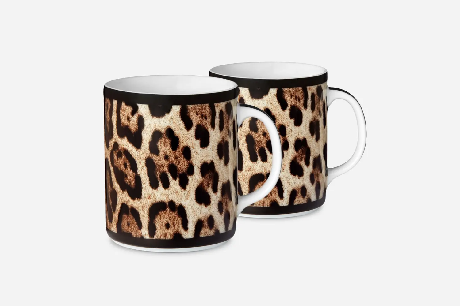 Canecas de Porcelana Leopardo1