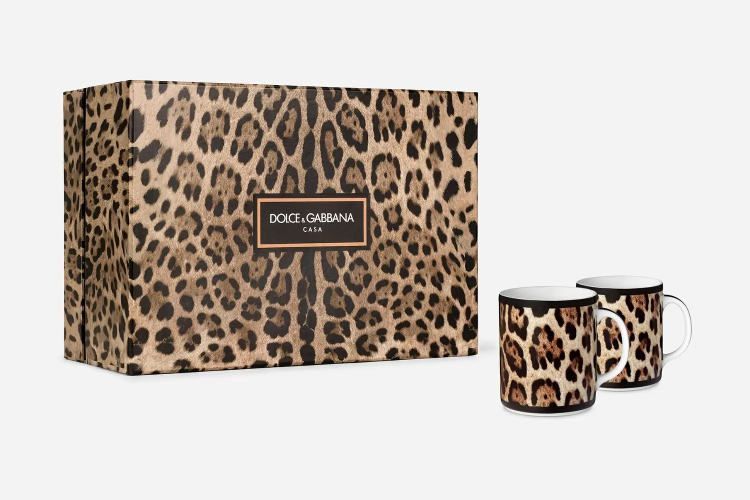 Canecas de Porcelana Leopardo2