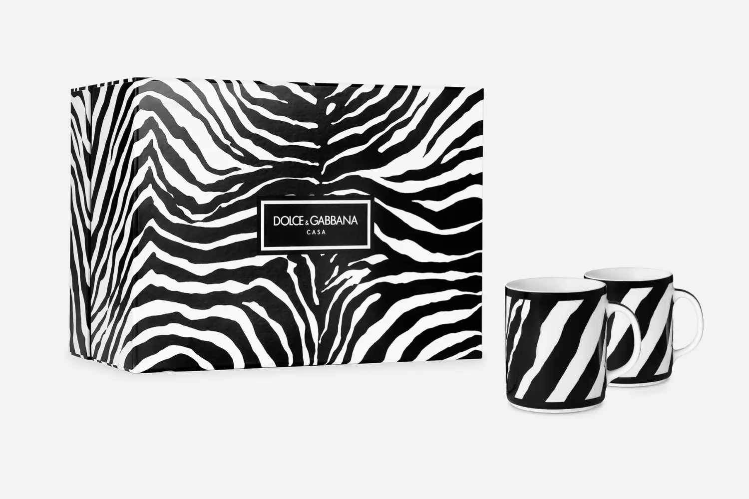 Canecas de Porcelana Zebra1