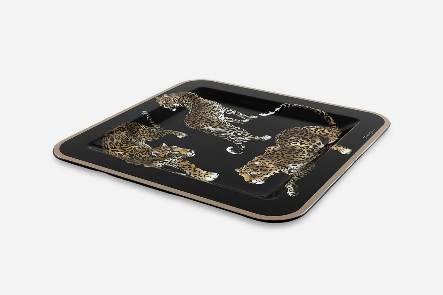 Conjunto de Bandejas de Madeira Leopardo2