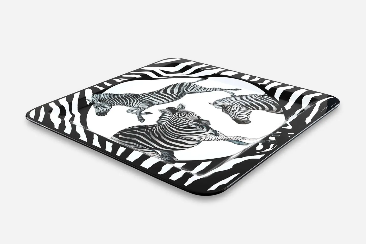 Conjunto de Bandejas de Madeira Zebra5