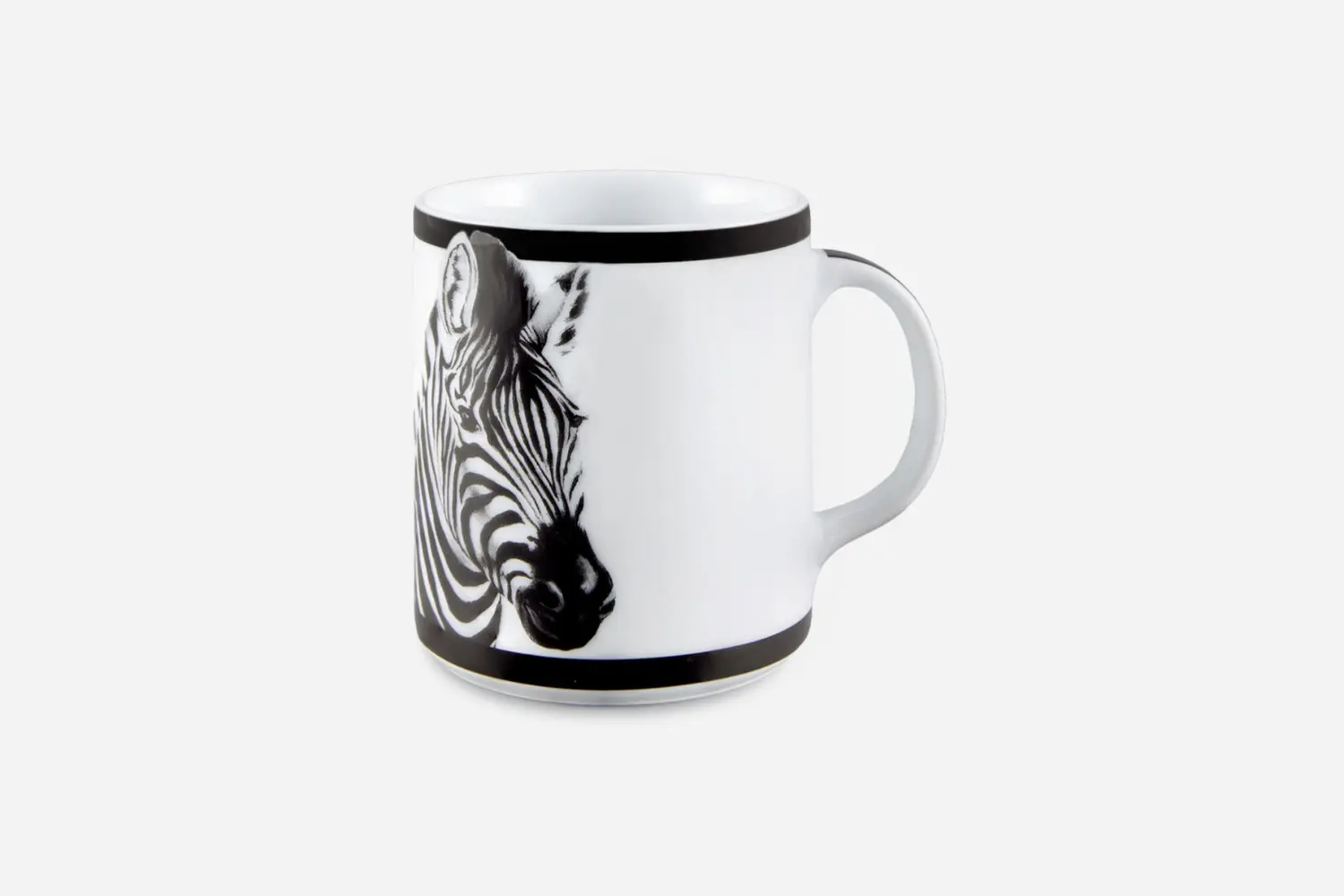 Conjunto de Canecas de Porcelana Zebra1