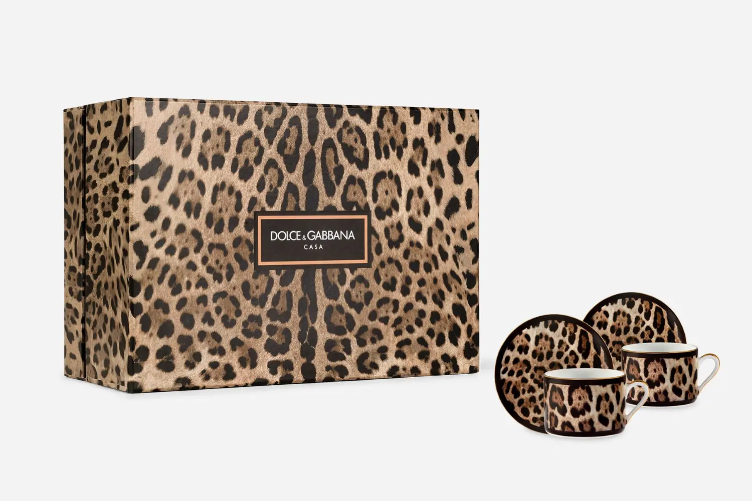 Conjunto de Chá Leopardo1