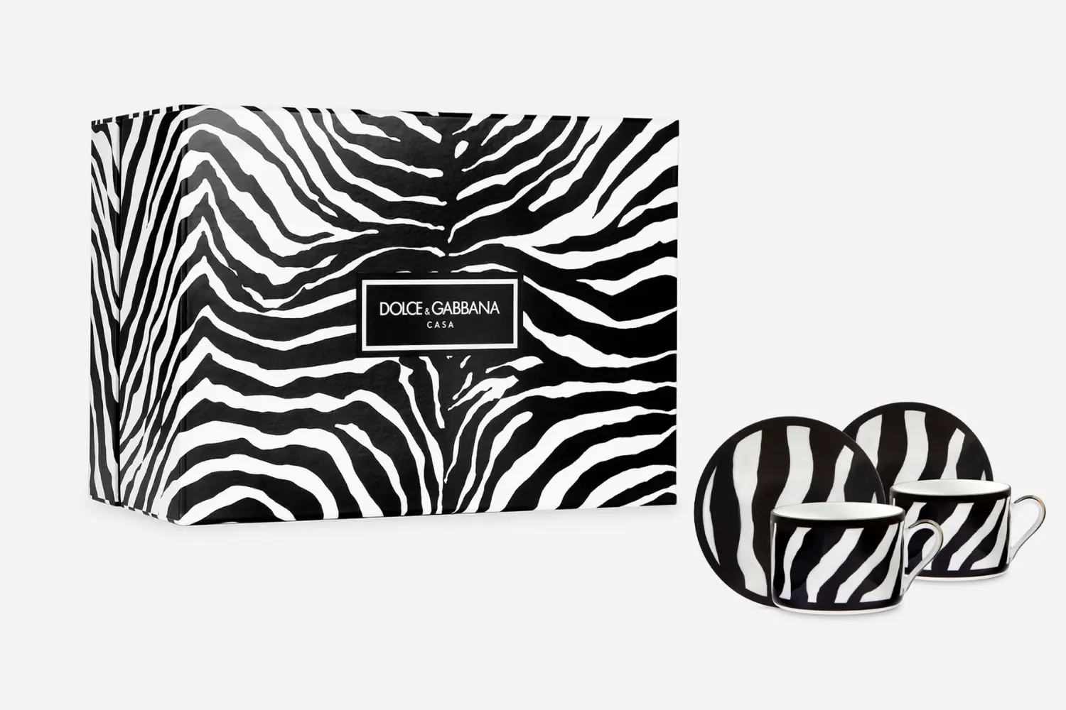 Conjunto de Chá Zebra1