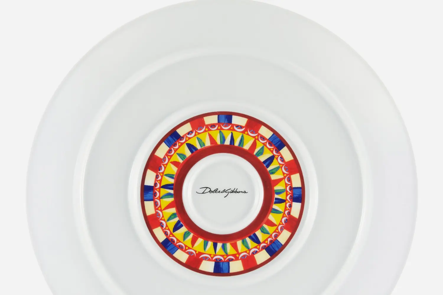 Conjunto de Pratos de Porcelana Carretto Sicilano18