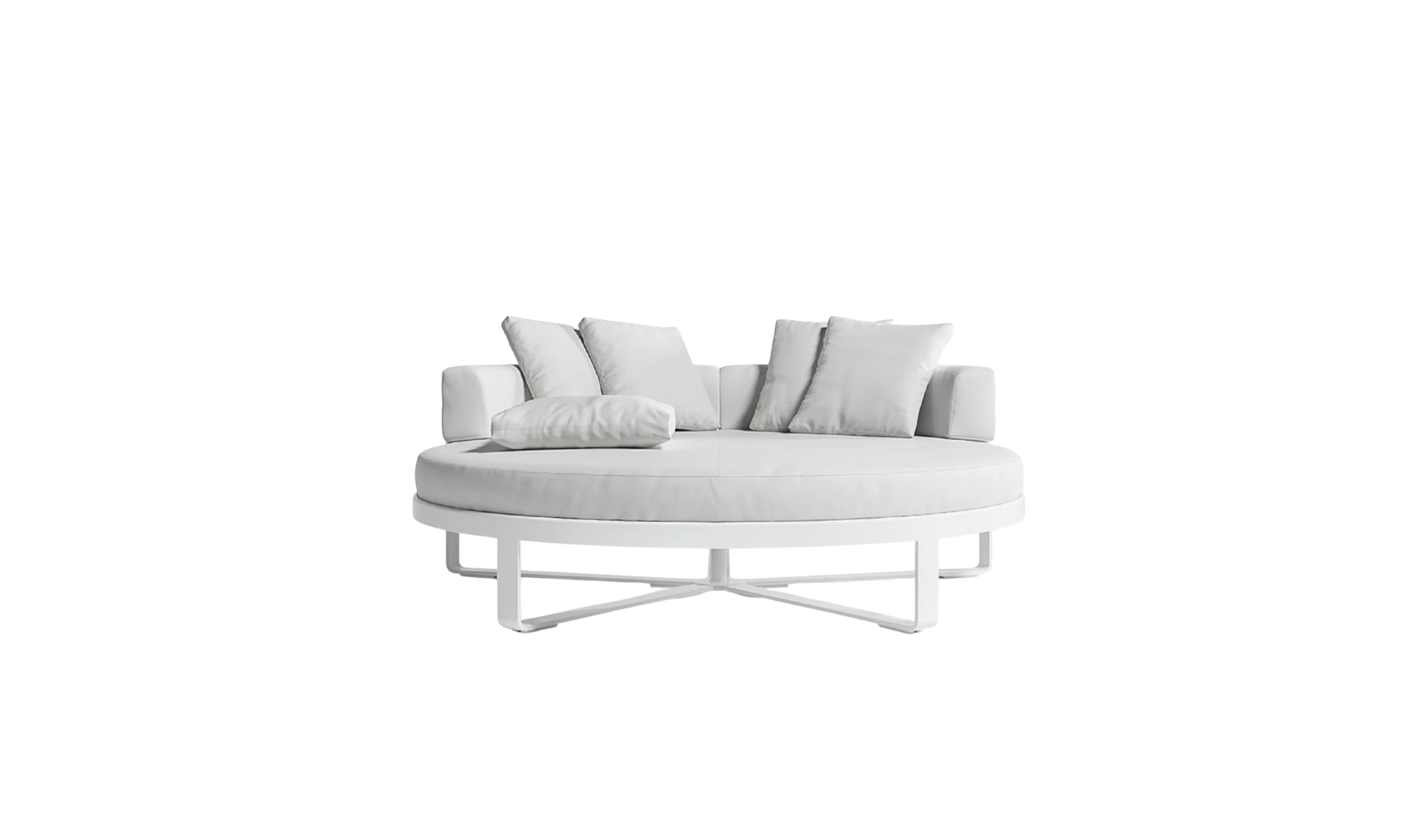 Flat Round chill bed 01