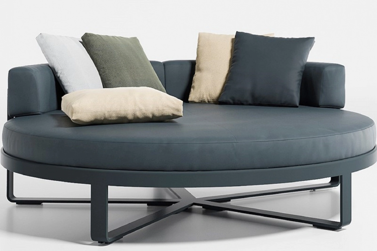 Flat Round chill bed 02