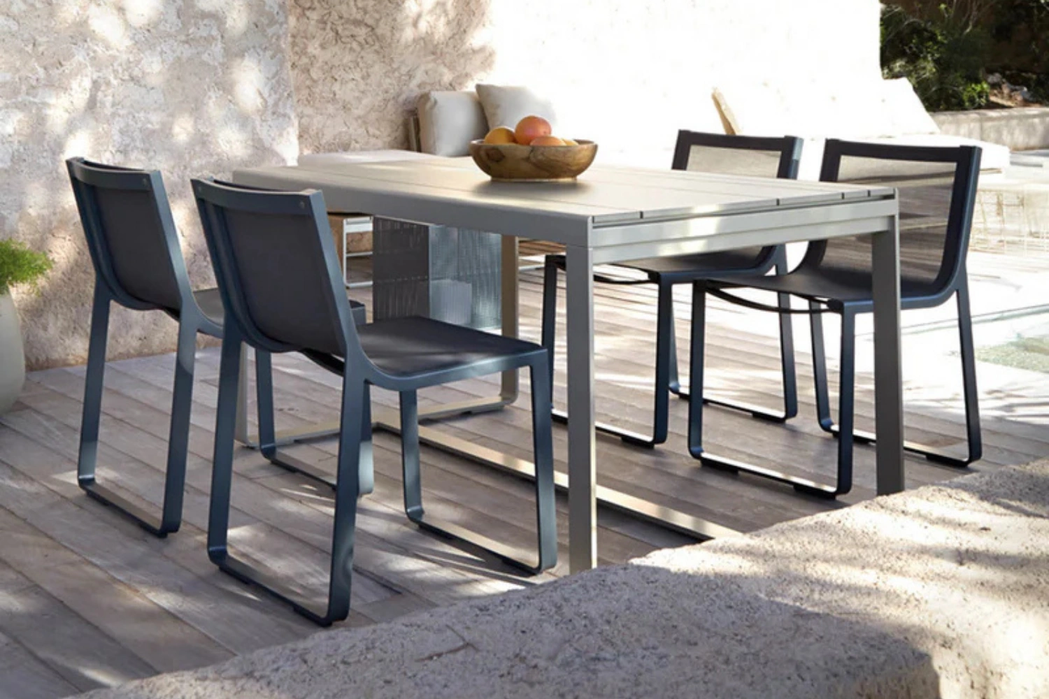 Flat Textil Dining chair 04