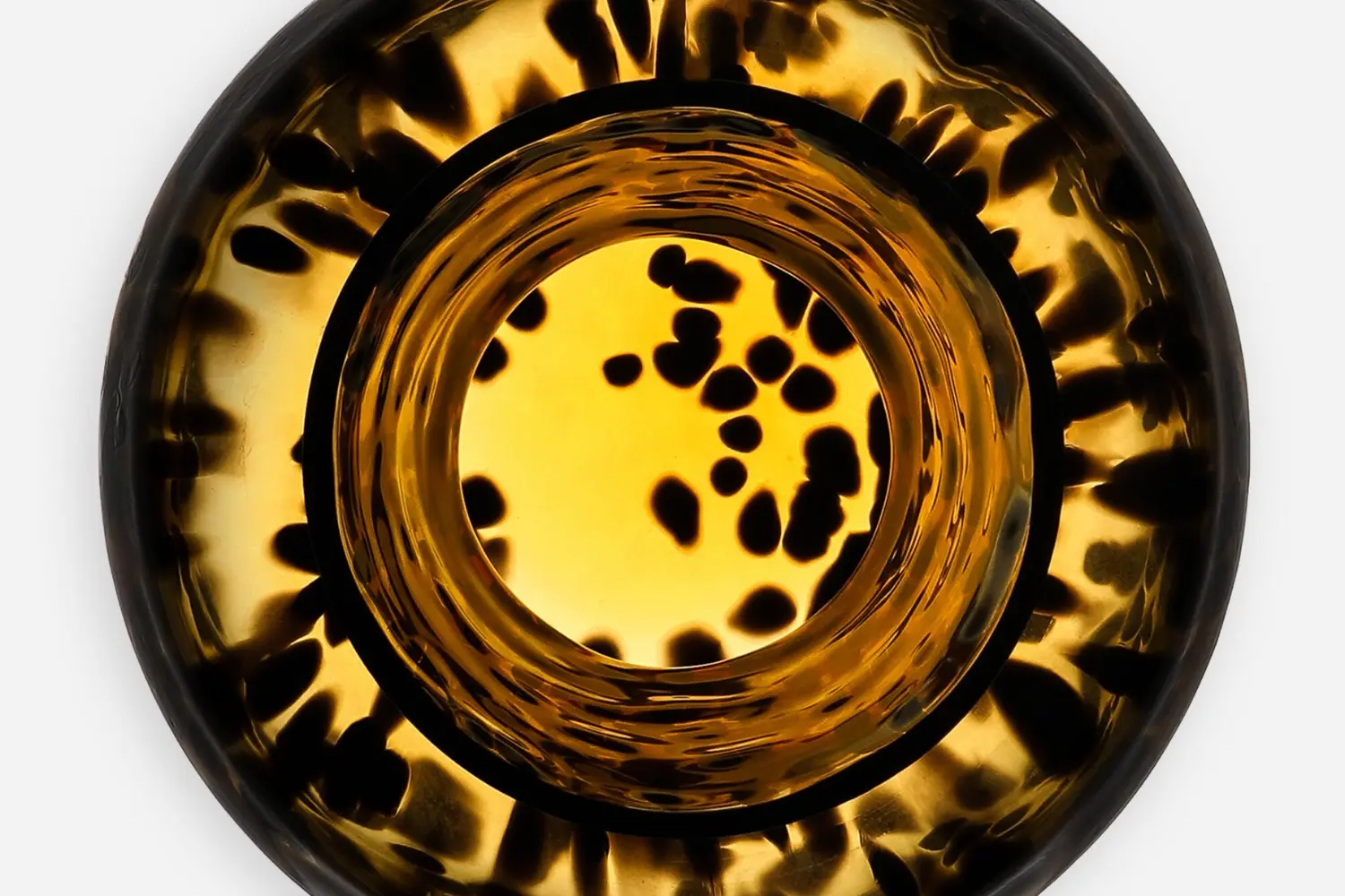 Jarra de Vinho de Vidro Murano Leopardo2