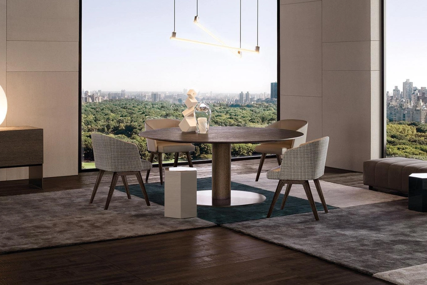Mesa de Jantar Bellagio Wood 4