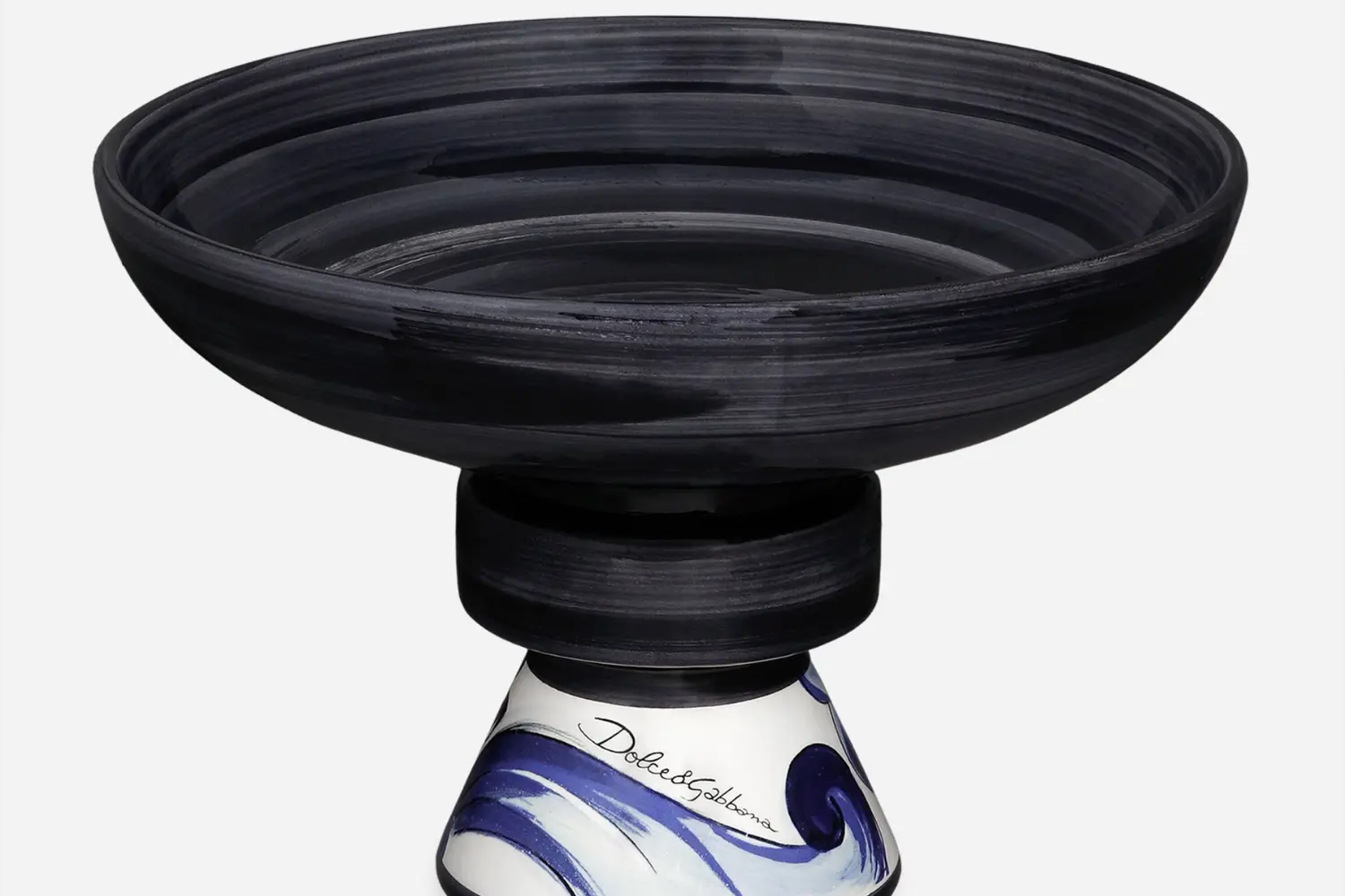 Prato Elevado de Cerâmica Blu Mediterraneo1