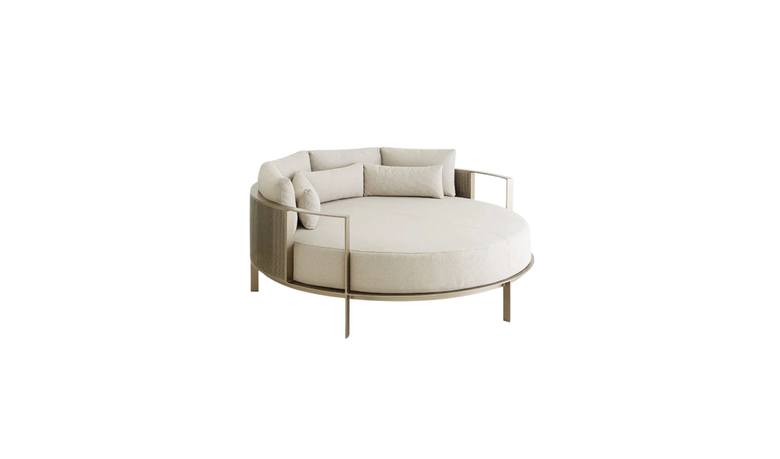 Solanas Round chill bed 01