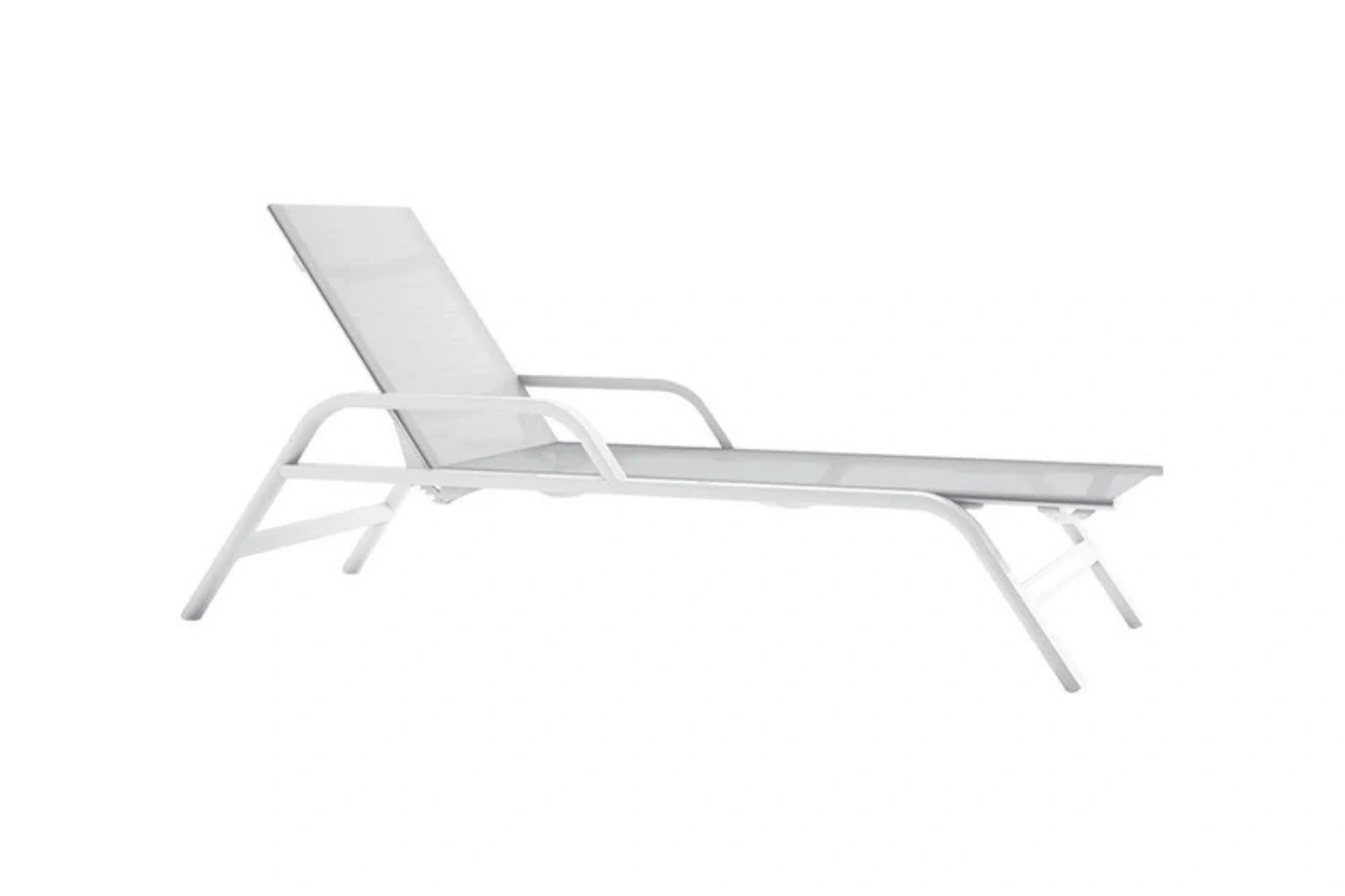 Stack Chaise Lounge with Arms 03