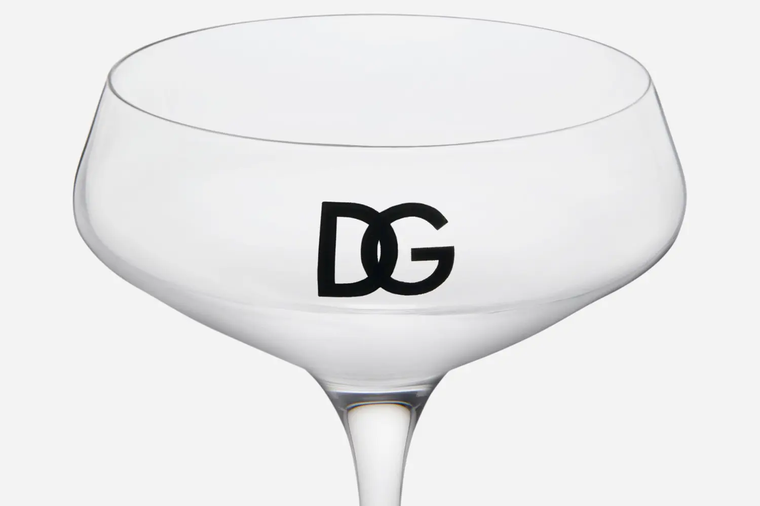 Taça de Champagne de Vidro Murano DG1