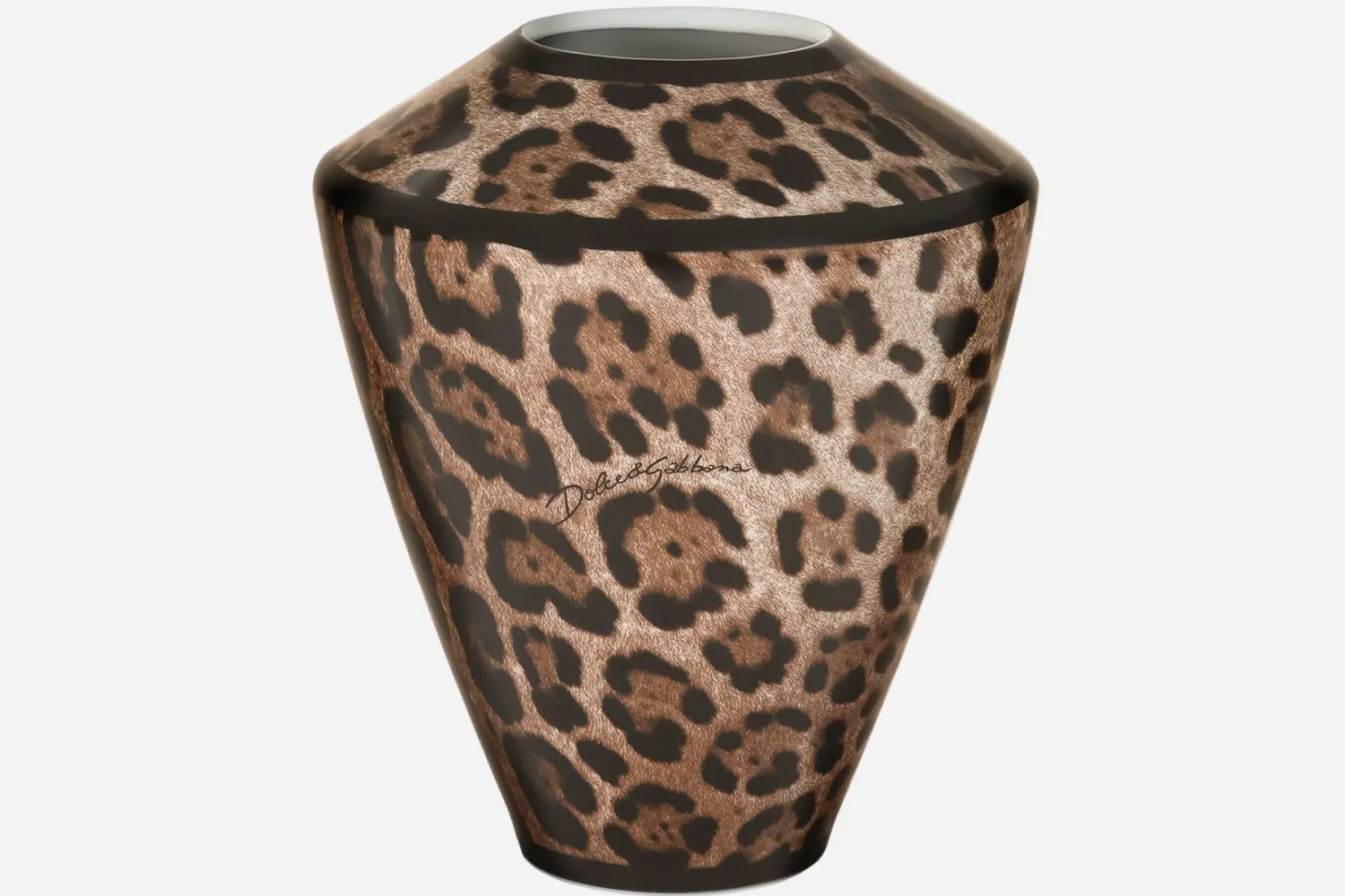 Vaso de Porcelana Amphora Leopardo1