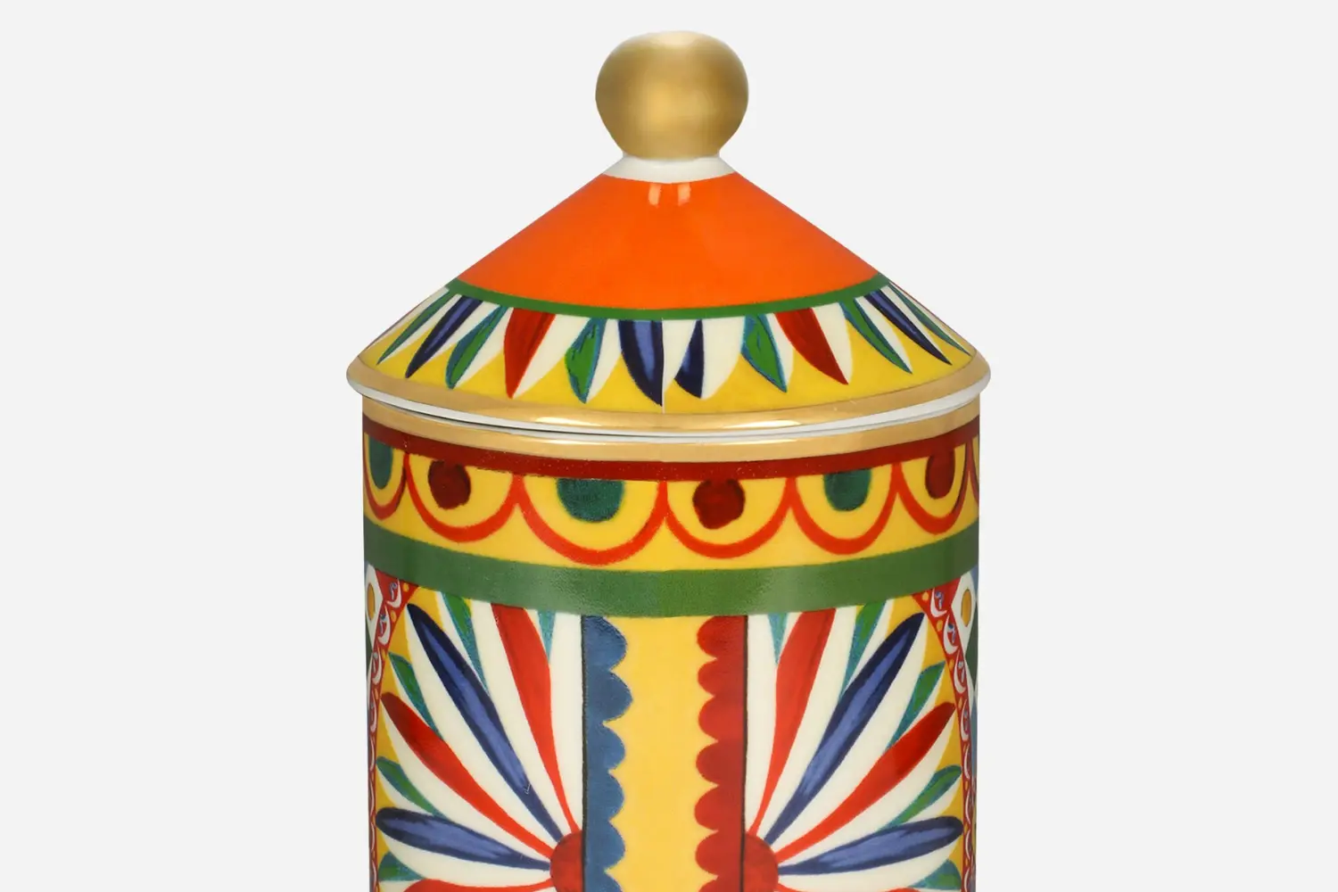 Vela Perfumada de Porcelana Carretto Sicilano1