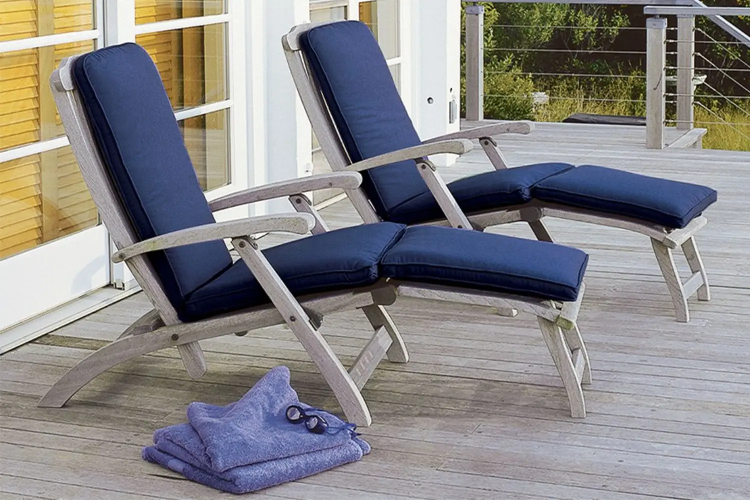 espreguiçadeira steamer