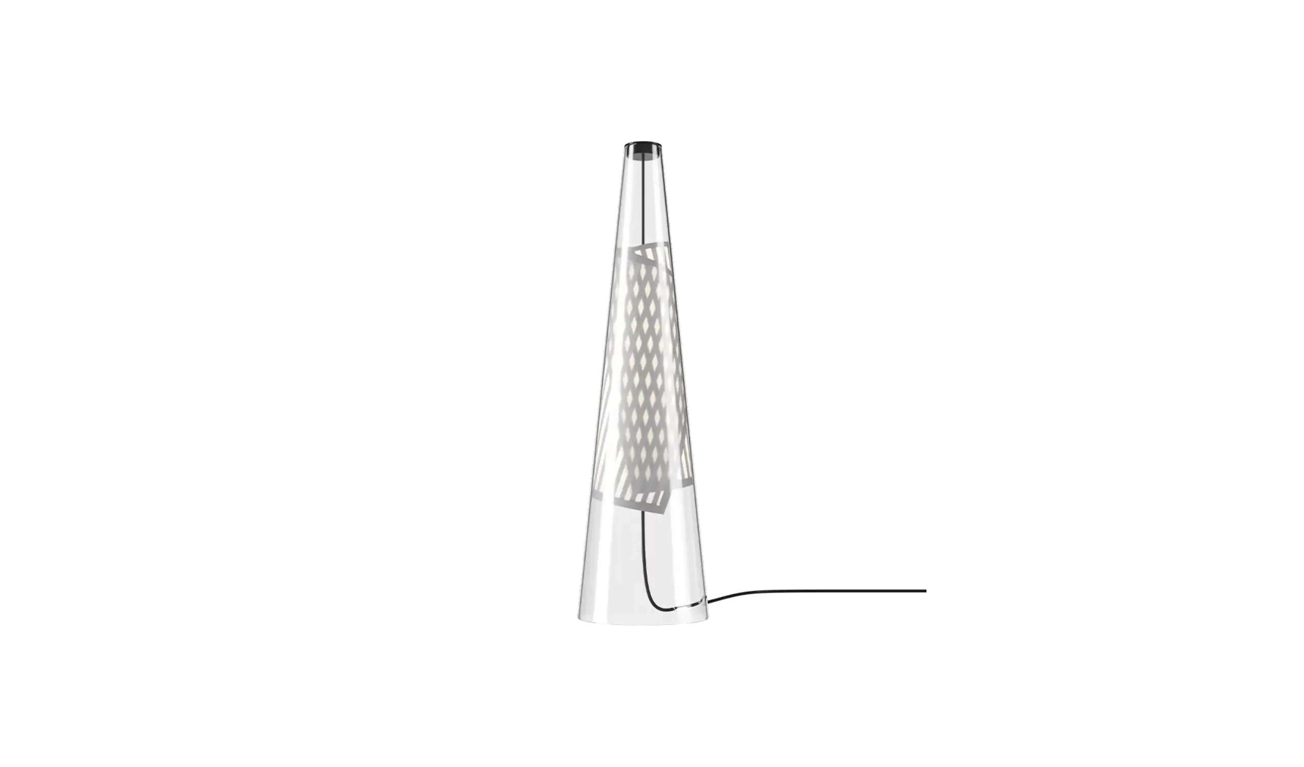 luminaria de mesa cono di luce