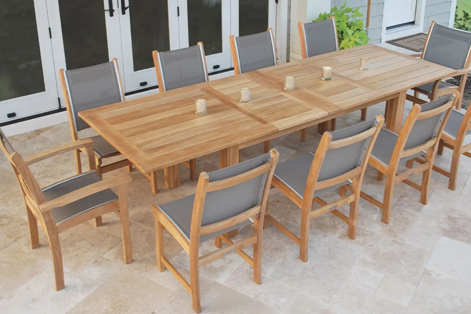 mesa de jantar de extensao hyannis