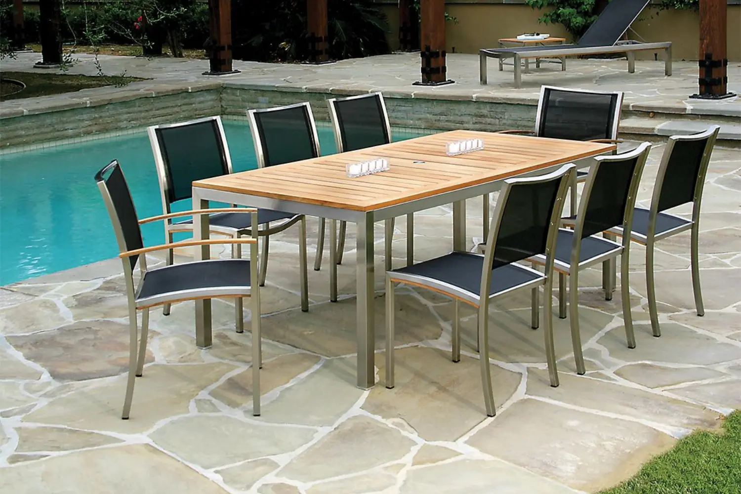 mesa de jantar tiburon