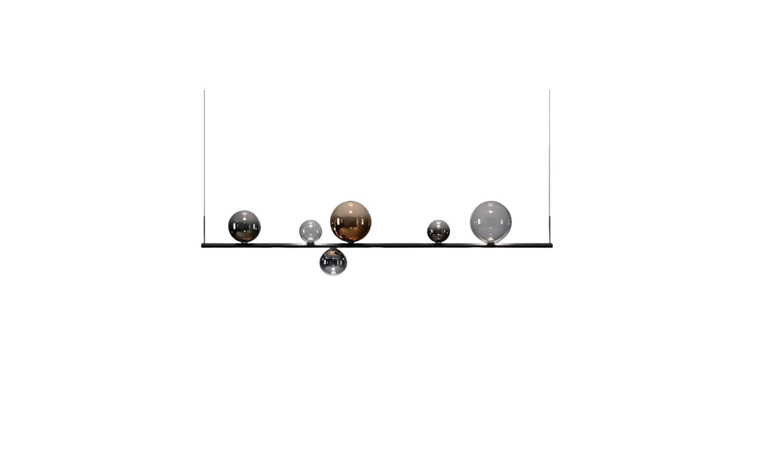 pendente random stick