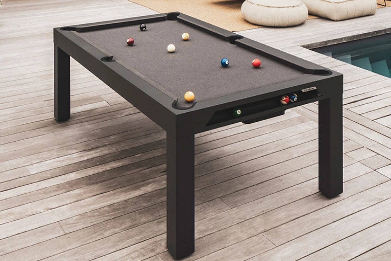 Billard Classic in & outdoor gris noir 02