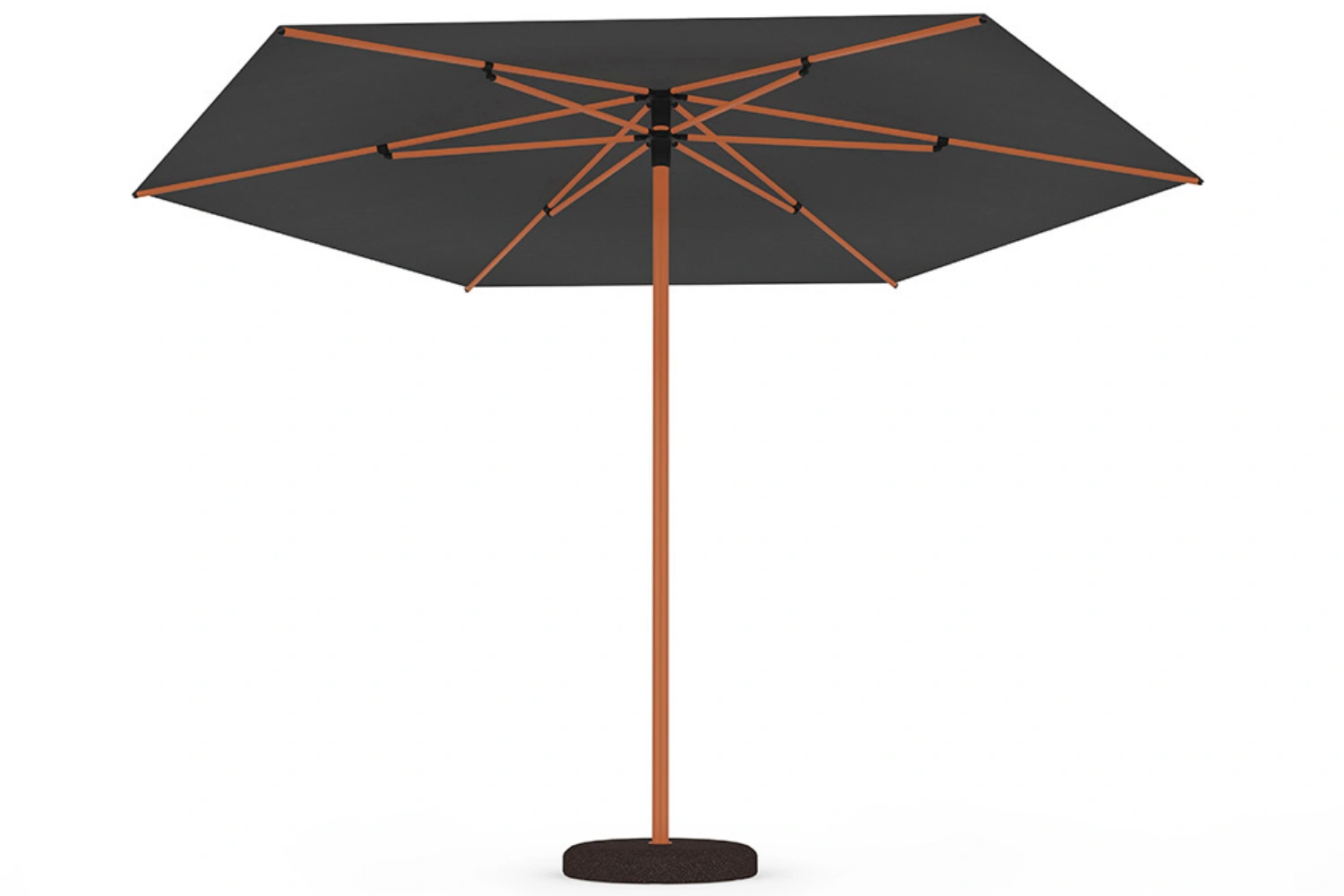 Brisa round folding parasol 04