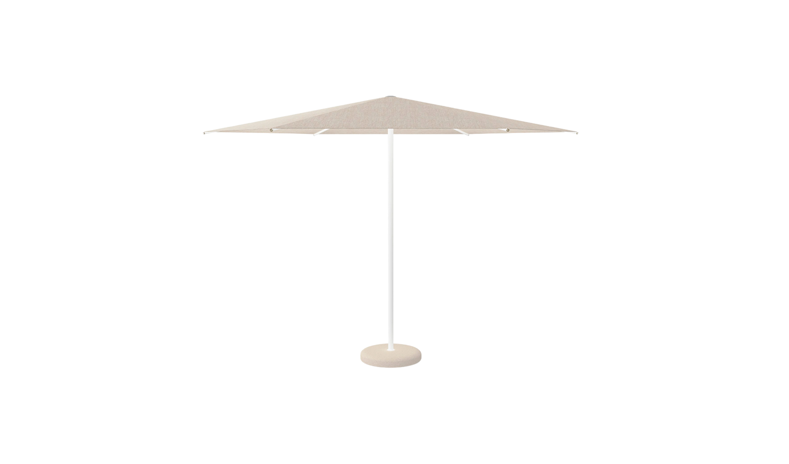 Brisa round folding parasol