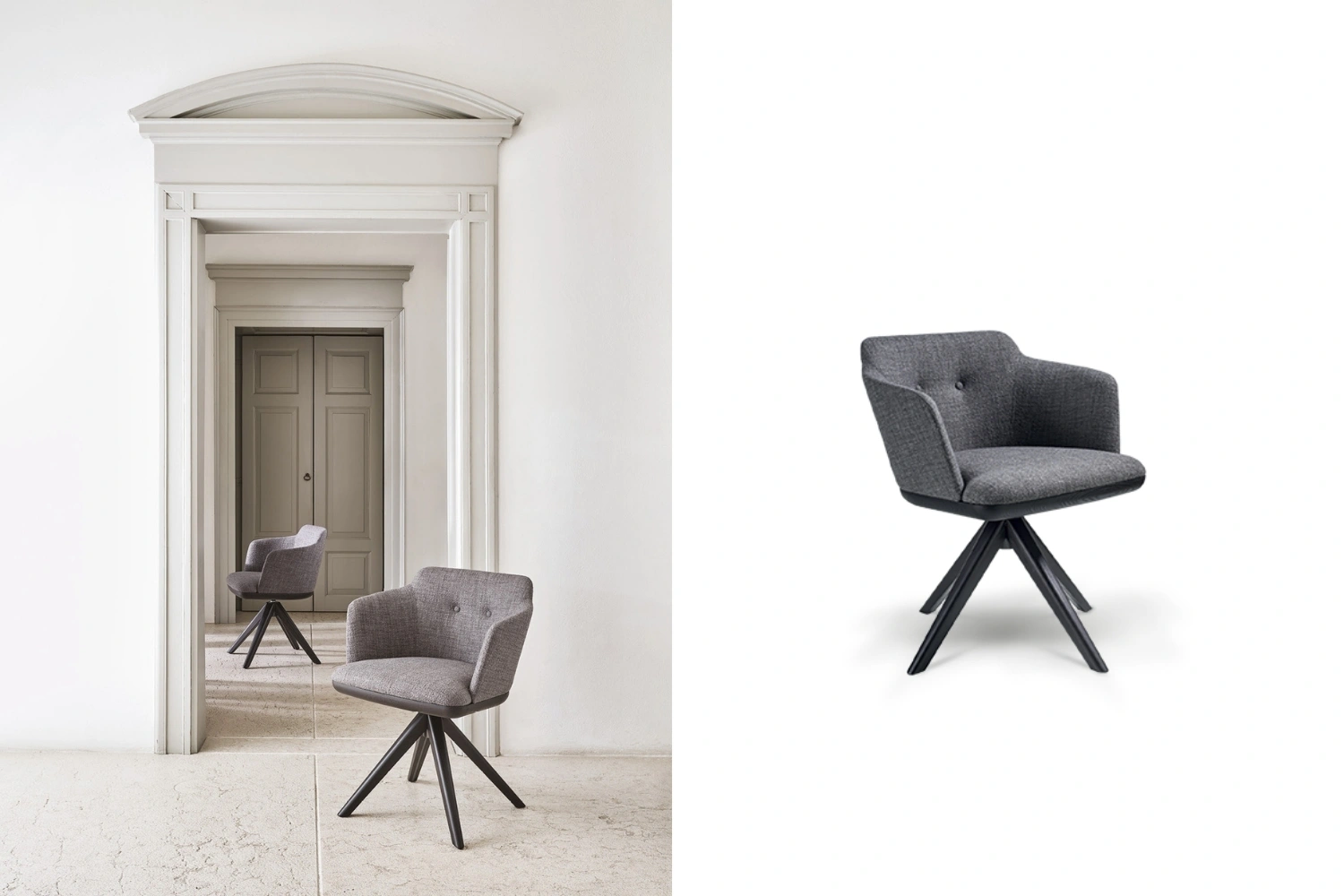 Cadeira Celine Girevole