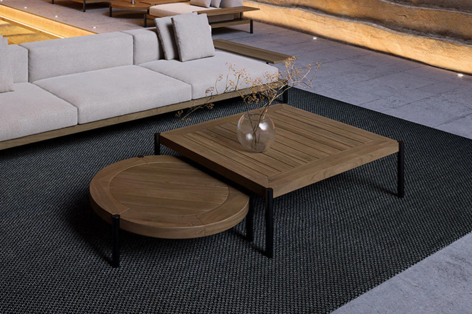 Lademadera Round coffee table Ø94 02