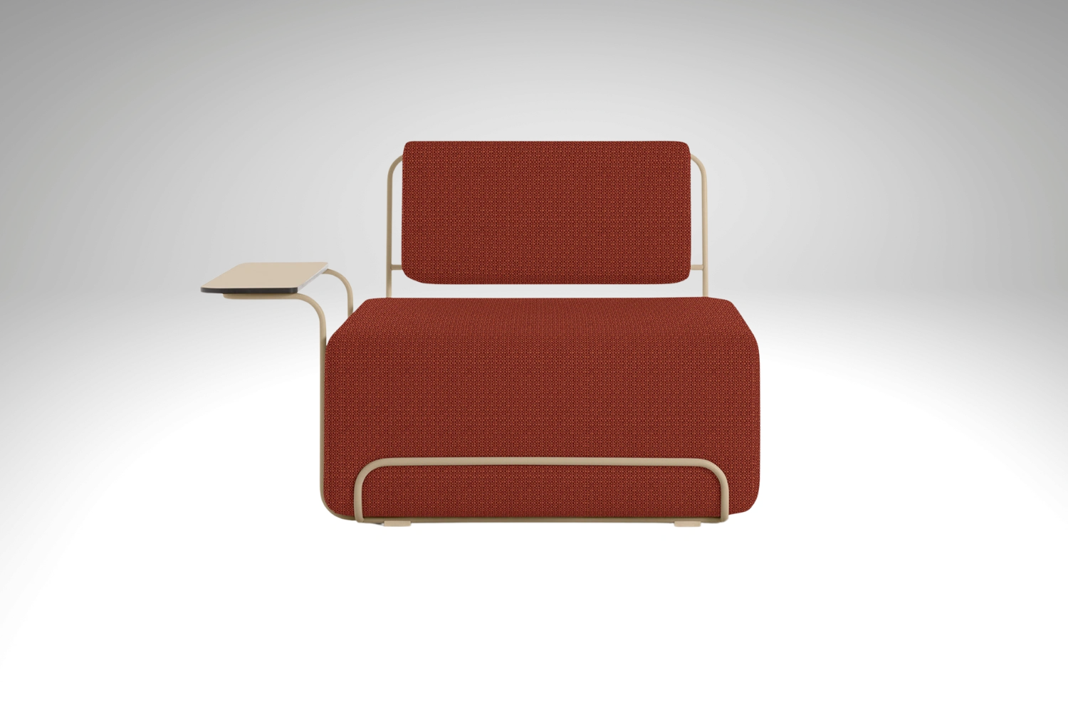 Lilly lounge chair with arm 02