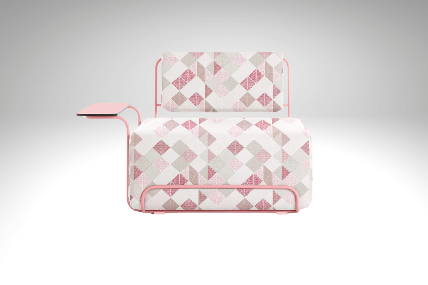 Lilly lounge chair with arm 04