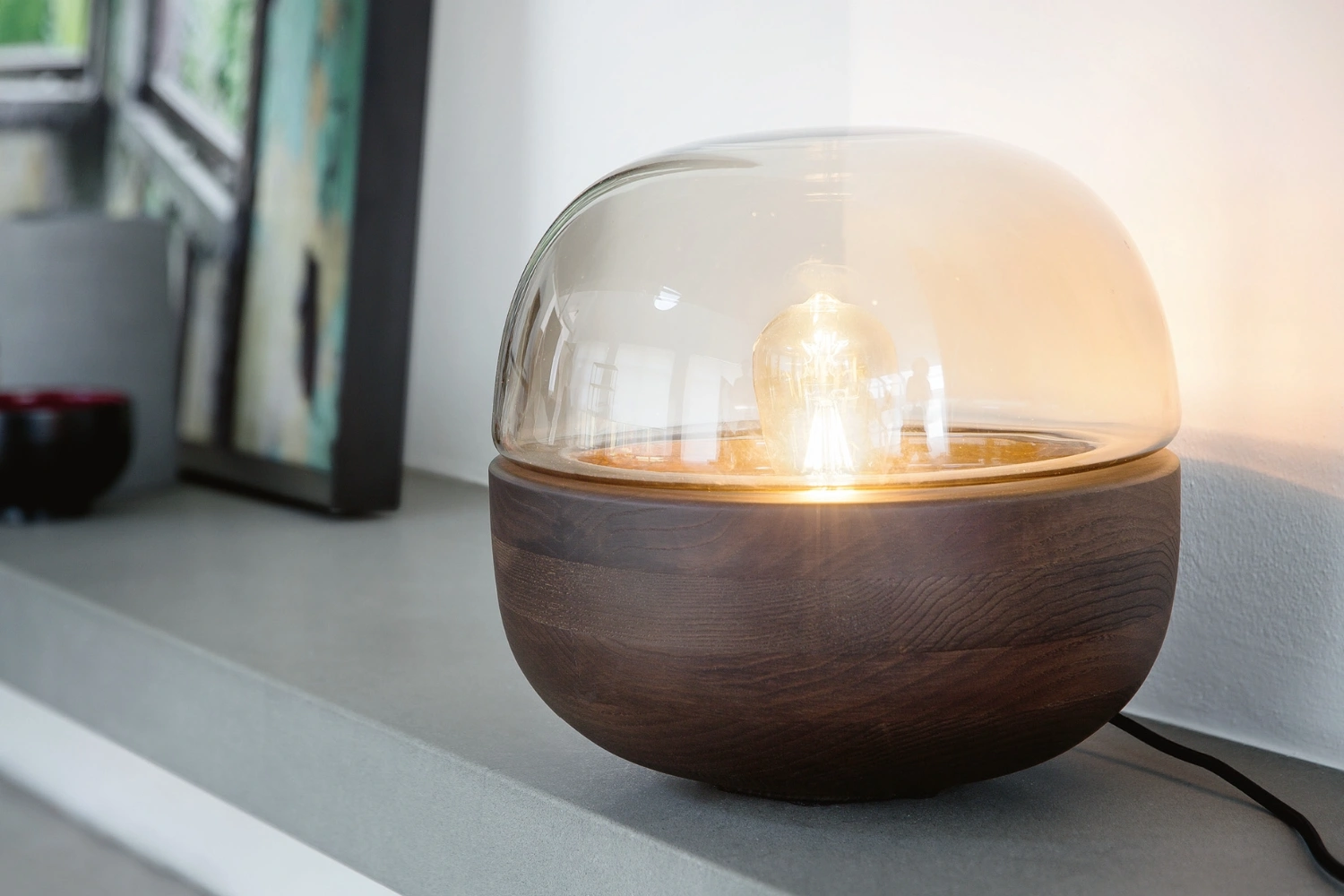Luminaria de mesa Bolla 1