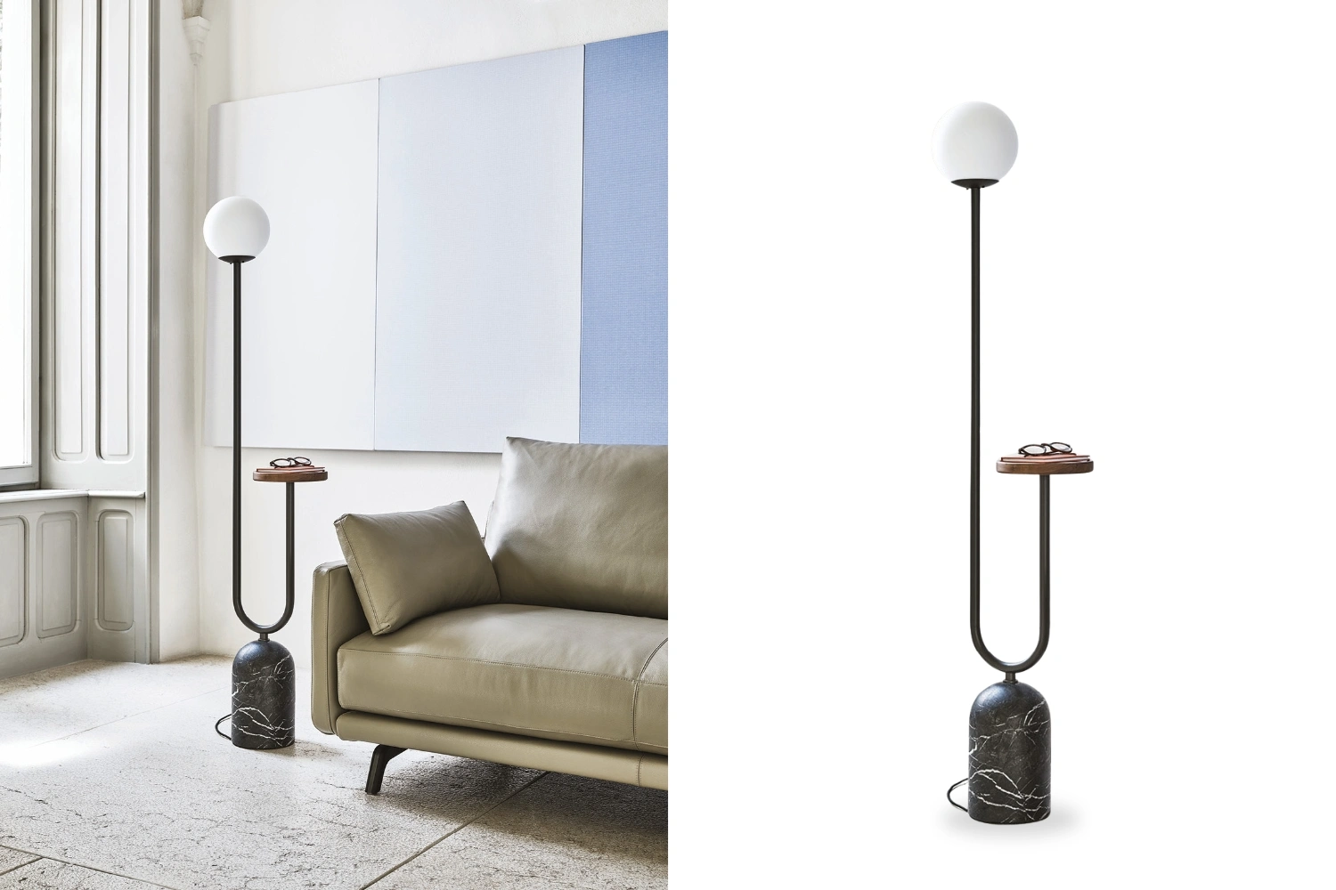 Luminaria de piso Ekero Totem 1