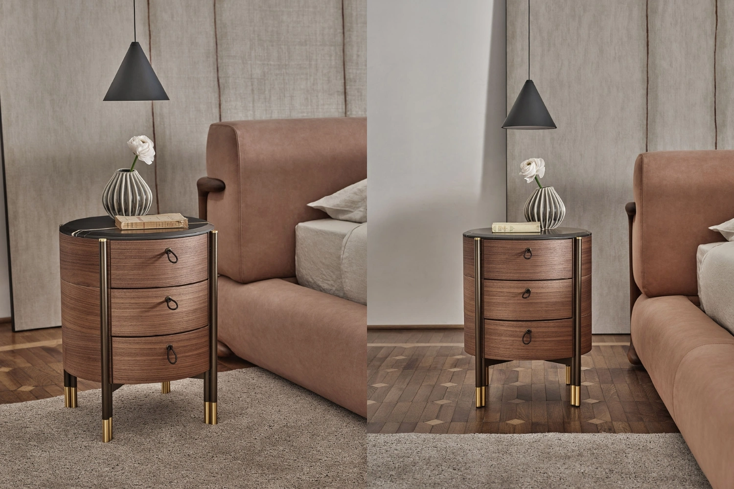 Mesa de cabeceira Bayus Tondo 3 - 1