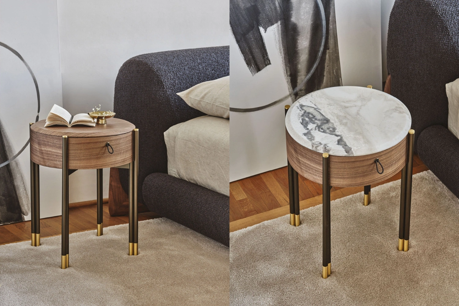 Mesa de cabeceira Bayus Tondo 44 - 1