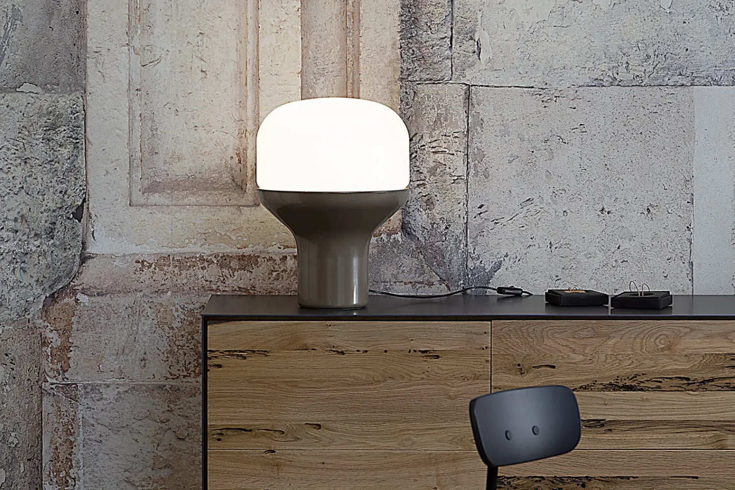 luminaria de mesa delux