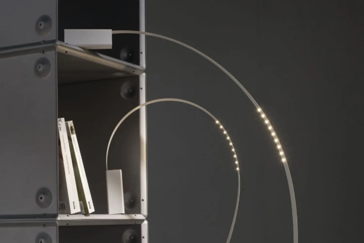 luminaria de mesa fluida