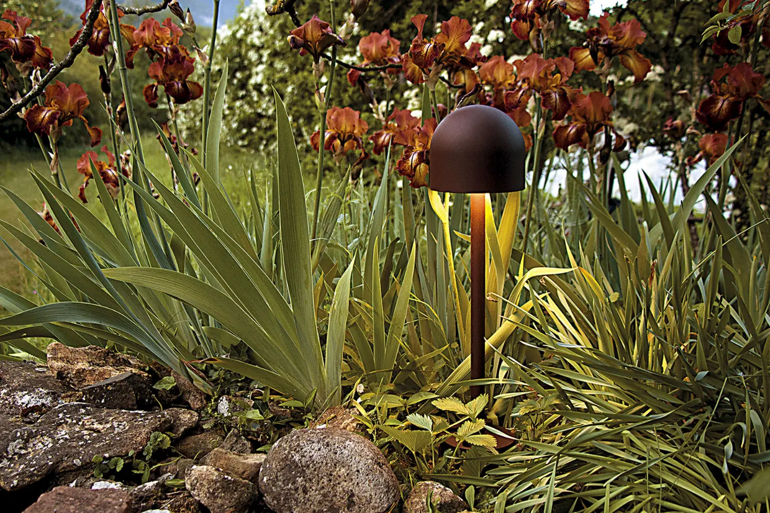 luminaria de piso boleto