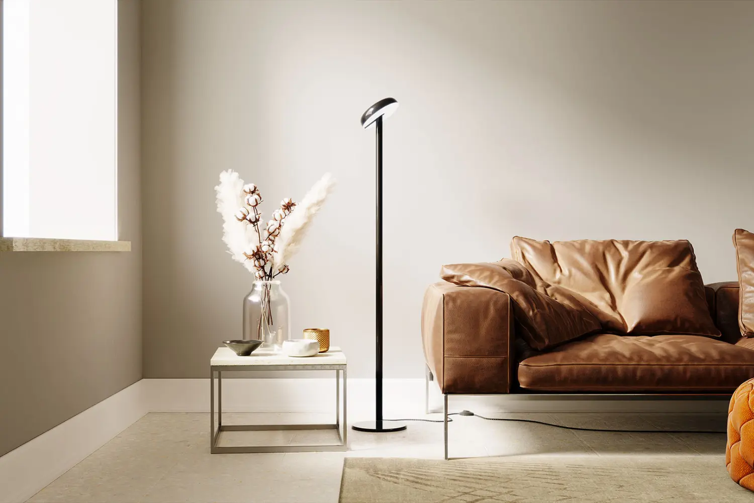 luminaria de piso cabriolette